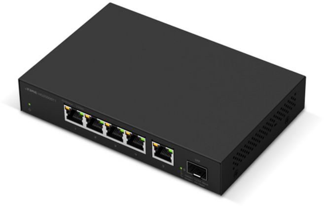 ipTIME 아이피타임 HG25005T1 2.5기가 5포트 10기가 1포트 스위칭허브, 1개