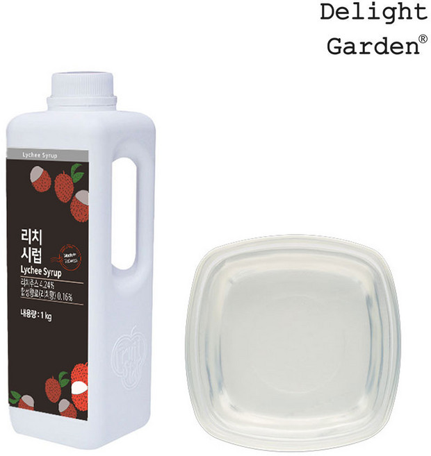 [딜라잇가든]리치시럽 1kg, 5개