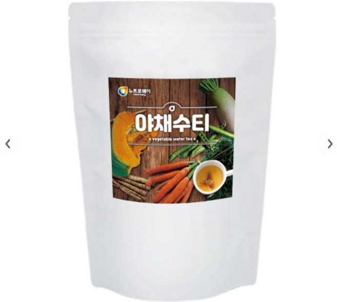 뉴트로웨이 야채수티 야채수차 건강차, 1.5g, 100개입, 1개