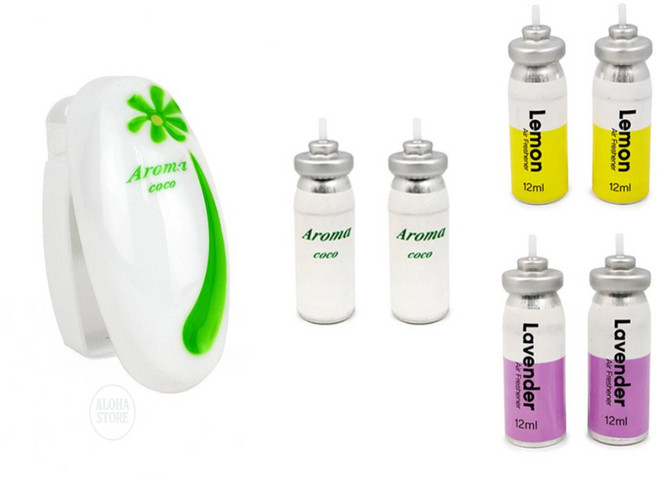 WISHPICK 탈취제 분사기 방향제분사기, 복숭아 SET