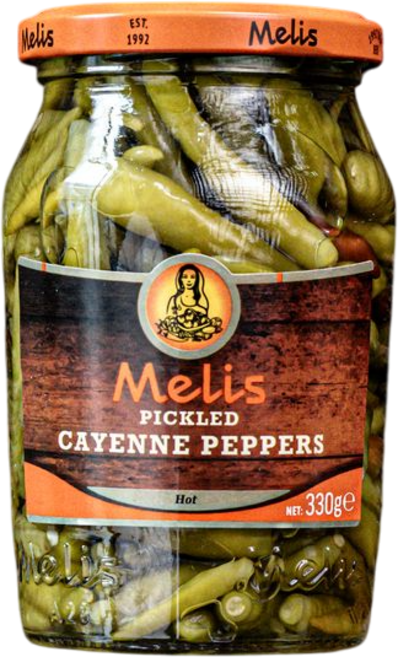 멜리스 핫 케이엔페퍼 할라피뇨고추 고추피클, 1개, 330g