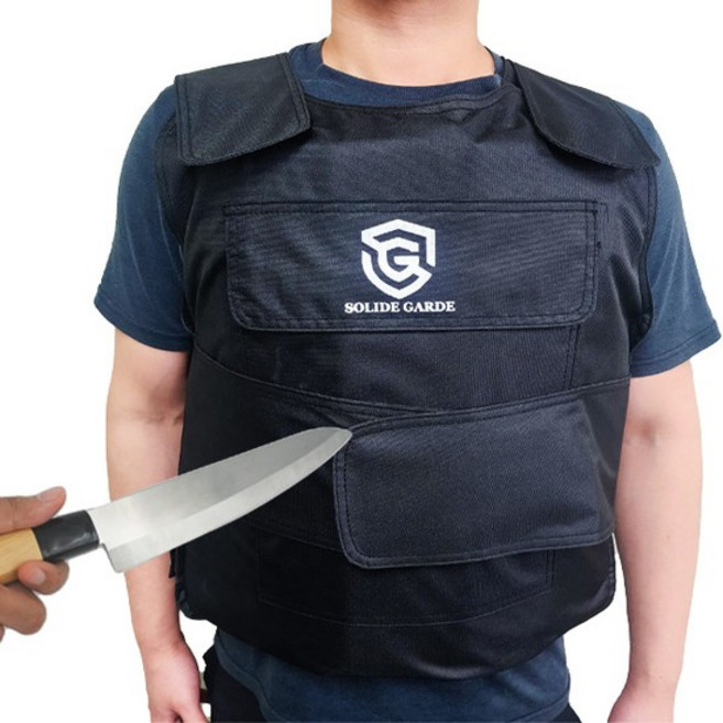 솔리드가드 호신의류 방검복 방검조끼 상의 경찰 경호 보안 방탄 조끼 절상, 솔리드가드 방검복
