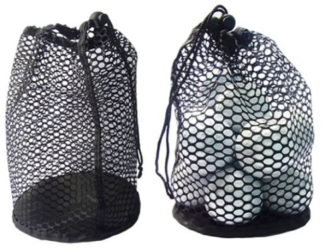 1+1큰나무 그물망 골프공주머니 볼파우치 S M 세트구성 L 단품, 1개, S+S블랙