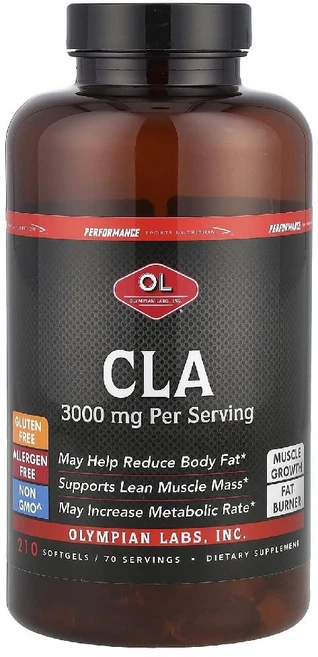 올림피안 랩스 CLA 3000mg 210소프트젤, 1개, 210정 - 쿠팡