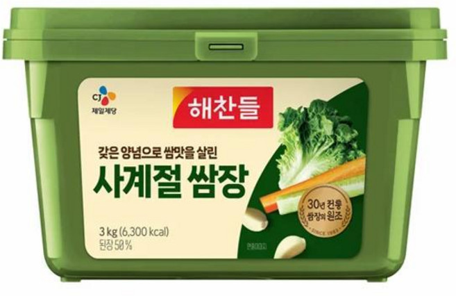 해찬들 사계절 쌈장, 3kg, 20개