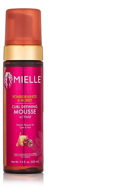 Mielle 컬 디파이닝 무스 석류 앤 허니 Mielle Pomegranate & Honey Curl Defining Mousse, 1개, 222ml - 쿠팡