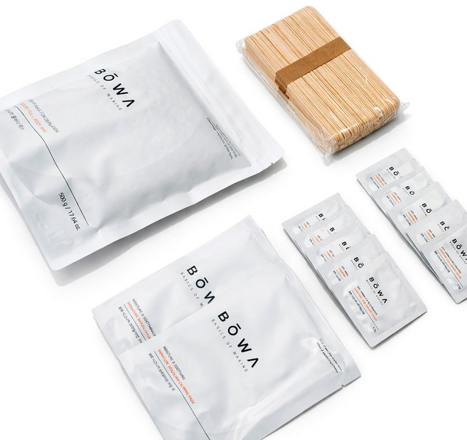 보와 시그니처 셀프 브라질리언 왁싱 키트, 1개, 500ml