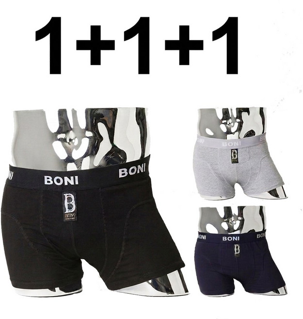 국내생산 BONI 남성 드로즈 3종세트