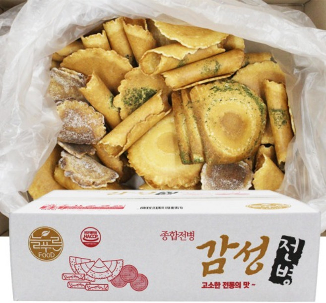 수미가 감성 종합전병 600g 선물용 센베이 전통과자, 1개