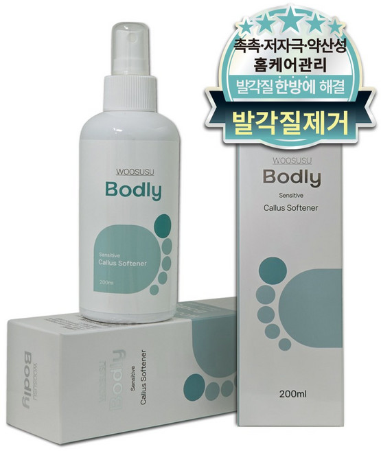 우수수 보들이 발각질 연화제 발뒤꿈치각질제거 200ml, 1개, 1개입