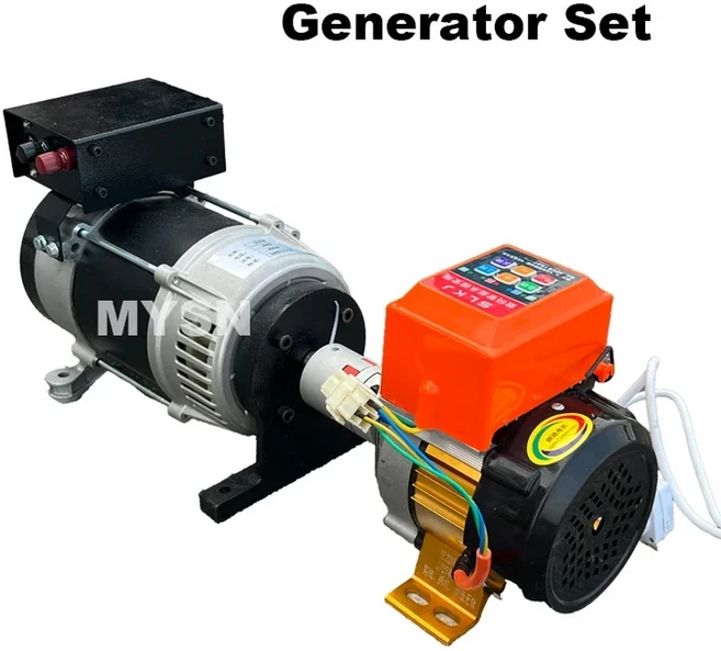에너지 30KW 전기 220V 브러시리스 세트 교류 조절 속도 모터 포함, 01 Generator Set, 02 80KW Generator, 04 220V Output, 1