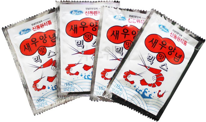 벅스웨이 일회용 양념젓갈 15g 새우젓, 30개