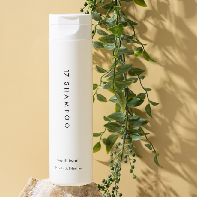 배우 채림이 만든 모발 볼륨감 탈모완화에 좋은 자연유래성분 기능성 우리리우 17샴푸, 250ml, 1개