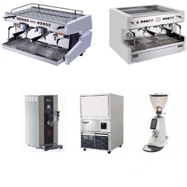 카페 창업 패키지 커피머신 그라인더 제빙기 온수기 씨메03네오 05PID