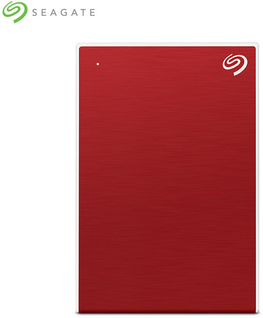 [ 씨게이트 공식스토어 ] One Touch HDD 외장하드 + 파우치증정 데이터복구무료, 레드, 4TB