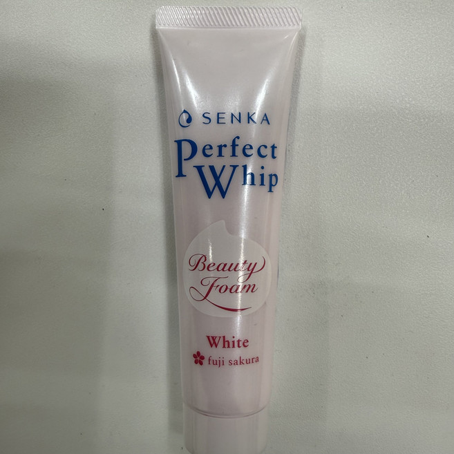 센카 퍼펙트 휩 클렌징 폼 50 g 화이트 휴대용 미니 여행용