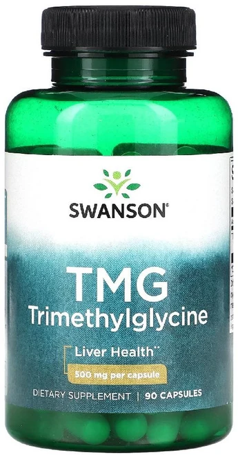 TMG 트리메틸글리신 스완슨 SWANSON 500mg 90캡슐, 90정, 1개 - 쿠팡