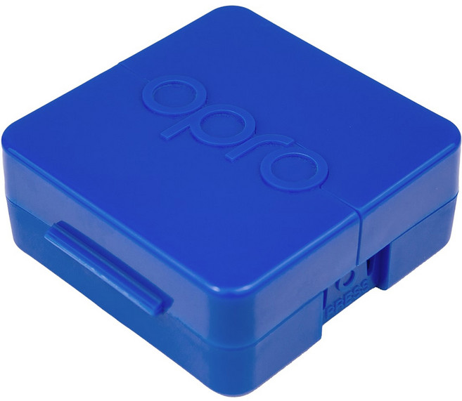 OPRO 마우스피스 마우스가드 항균 케이스 블루