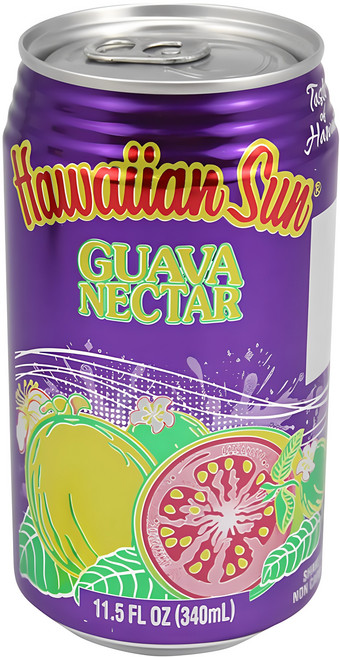 하와이안 썬 넥타 구아바, 12개, 340ml