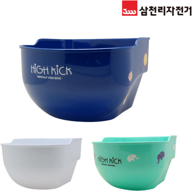 삼천리 16인치 18인치 아동 어린이 자전거 사각 둥근 바구니, 아이언맨_블랙, 1개