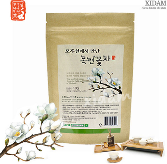 모후실에서 만난 목련꽃차 10g(지퍼백), 10g, 1팩, 10g, 1개, 1개입
