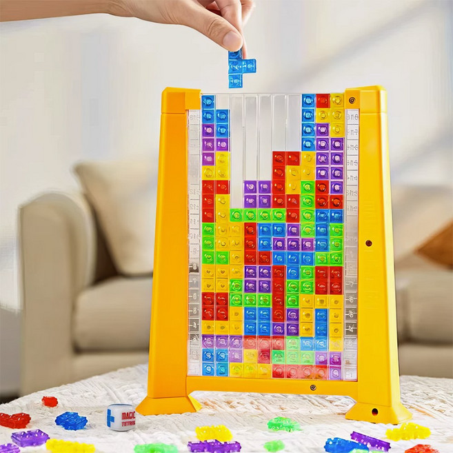 멕킨더 테트리스 블럭퍼즐 보드게임 블럭 쌓기 게임 B019, 단품, 단품