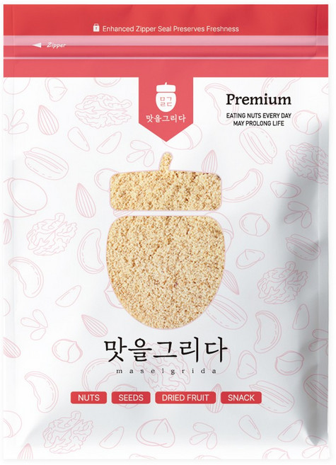 맛을그리다 볶음 땅콩분말 땅콩가루 1kg 25년산 햇땅콩, 1개