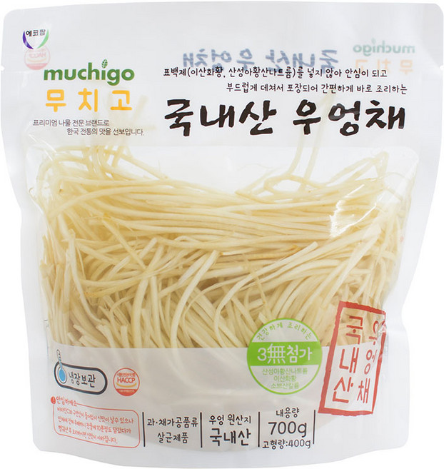 무치고 국내산 우엉채 700g, 1개