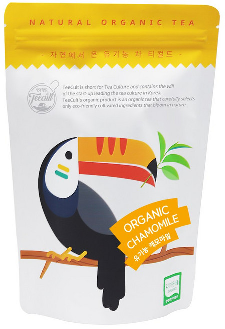 티컬트 유기농 캐모마일 생분해성 25티백 허브차, 단품, 25개입, 1개