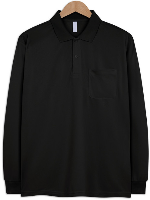 남녀공용 드라이 긴팔 카라티 (TS001)