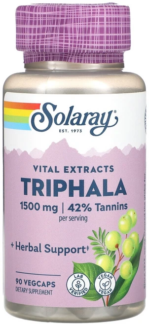 솔라레이 바이탈 추출물 트리팔라 1500mg 베지 캡슐 90정(1정당 500mg), 90정, 1개 - 쿠팡