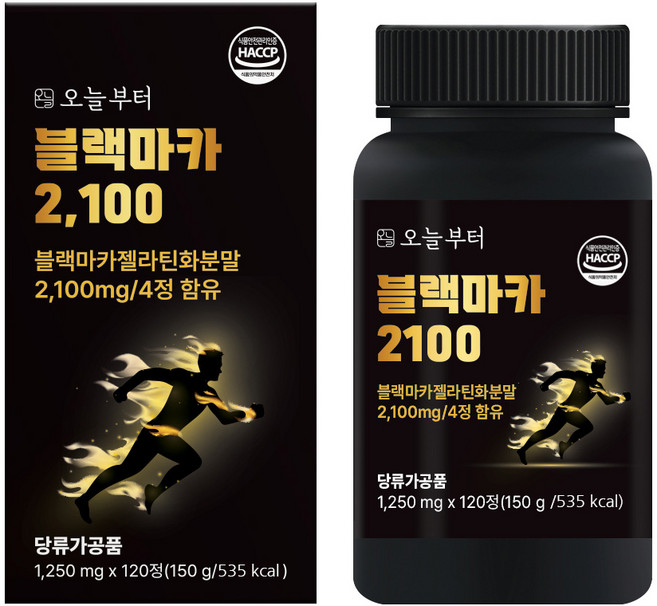 오늘부터 블랙마카2100, 120정, 1개