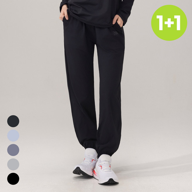 에버라스트 1+1 여성 조거 팬츠 9부 트레이닝 바지