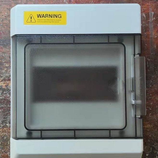 防水配電箱 塑膠明裝空開盒, 1個, 6位