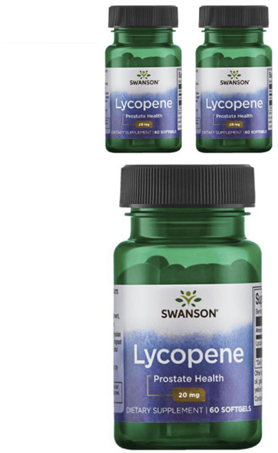 스완슨 리코펜 20mg 소프트젤, 60정, 3개