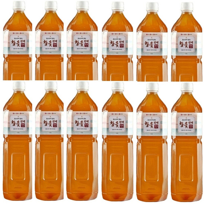 옻오르지않는 참옻진액 명품 국산 참옻나무/발효/추출물/무농약, 12개, 1.5L