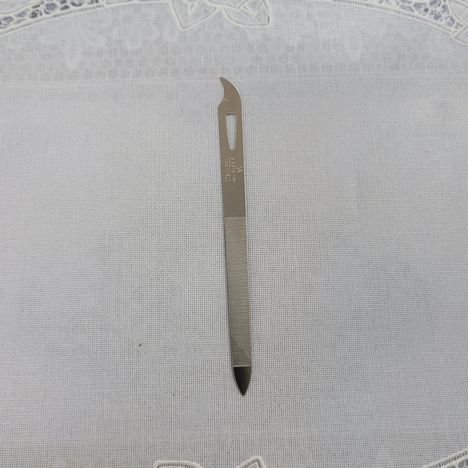 [신박한 잡화] 스텐 야스리 2P 손톱줄 네일도구