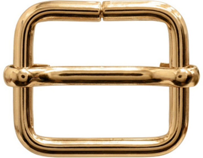 사각 조리개 끈 조절 금속 버클 부착금구, 20개, 사각조리개-15mm(골드)