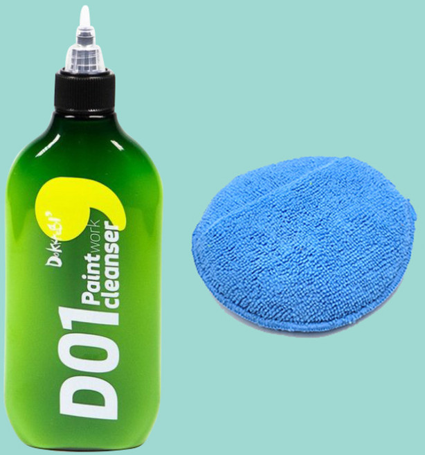 도깨비 D01 건식 페인트클렌져 300ml 도장면정리 물때 얼룩자국제거 (코튼 어플리케이터 증정/14시 이전 당일출고), 1개