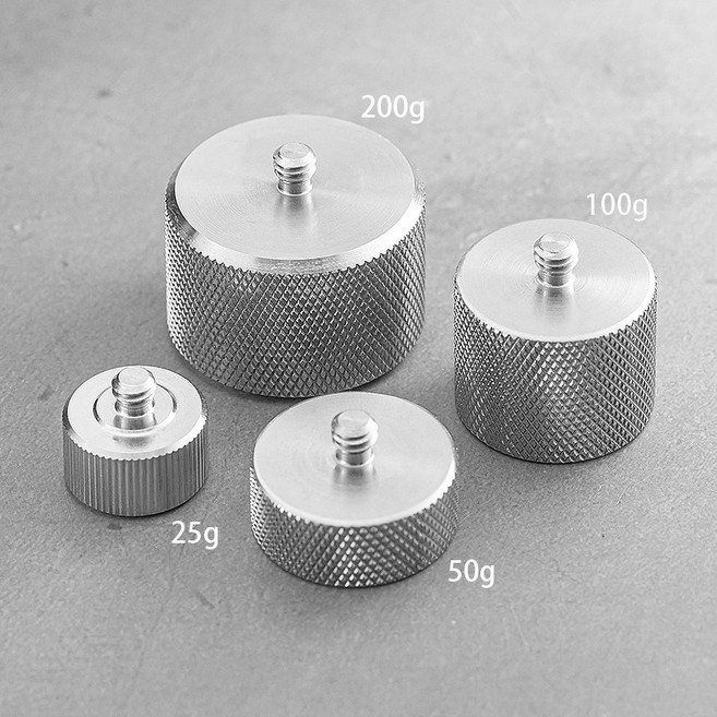 三重 1/4牙 穩定器 砝碼, 1個, 50g