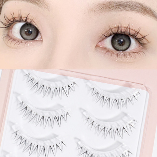 블링톡 통 인조 속눈썹, 1개, 블링톡 T02 캣츠아이