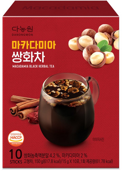다농원 마카다미아 쌍화차 15g 10개입 10개, 1개