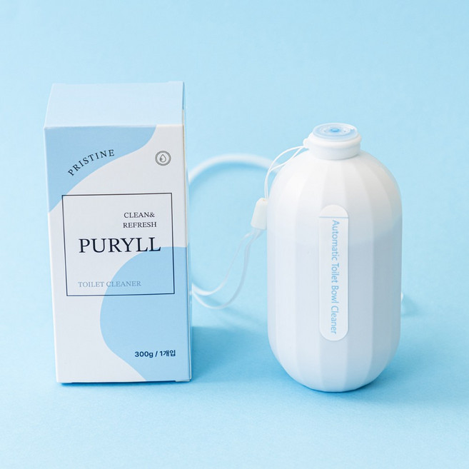 퓨릴 위생줄 있는 자동 변기세정제 대용량, 1개, 300g