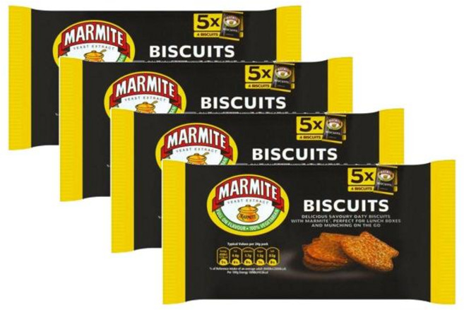 Marmite 마마이트 귀리 비스킷 스낵 팩 24g 5입 4팩