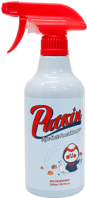풋샴푸 발샴푸 각질제거 뒤꿈치 발냄세 레드자몽향, 2개입, 1개, 500ml