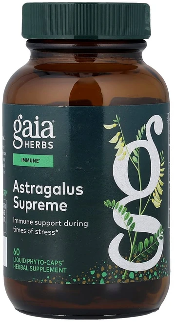 가이아허브 아스트라갈러스 슈프림 식물성 액상 파이토 캡슐 60정, 1개 - 쿠팡