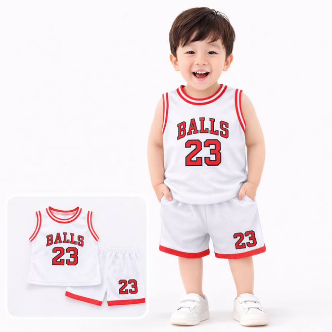 아동 상하복 나시 세트 여름 데일리룩 통기성 냉감 소재 외출복 실내복