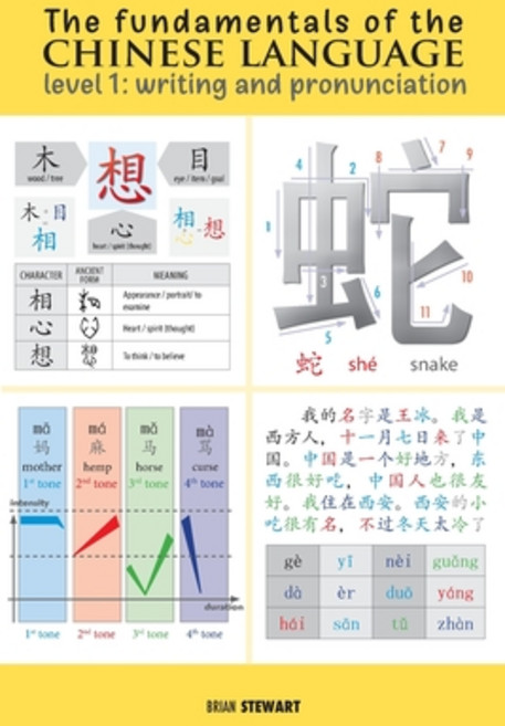 (영문도서) The Fundamentals of the Chinese Language: Writing and Pronunciation Paperback, Discovery Publisher, English, 9781788945882
