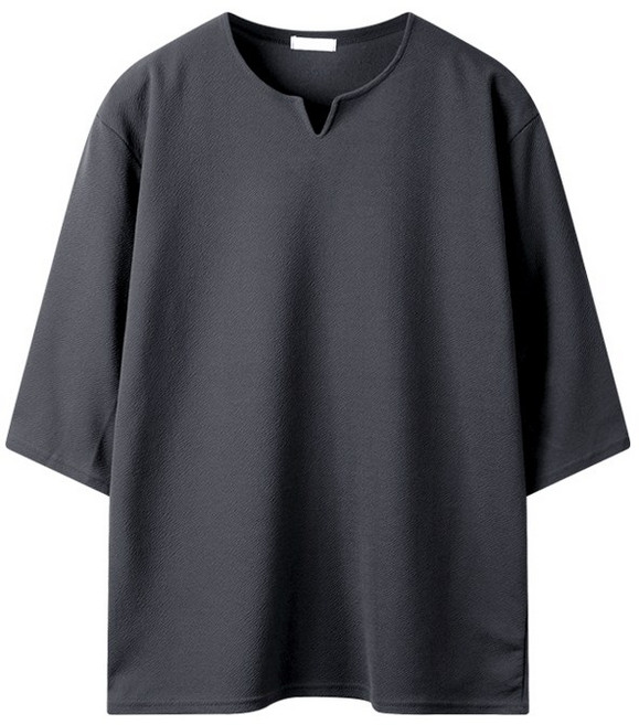 해리슨 남성용 트임 7부 티셔츠