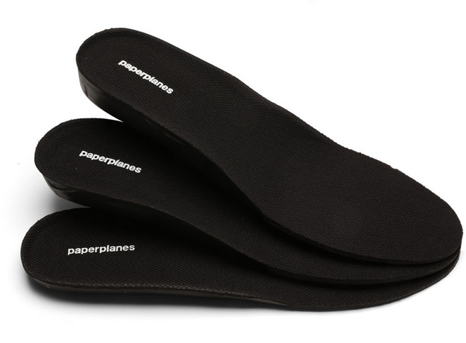 페이퍼플레인 남녀공용 메모리폼 깔창 기능성소재 쿠션 발편한 인솔 1CM